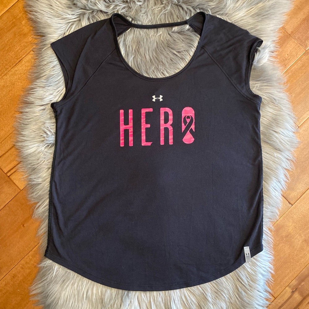 Under Amour Short Sleeve Tee Size Large